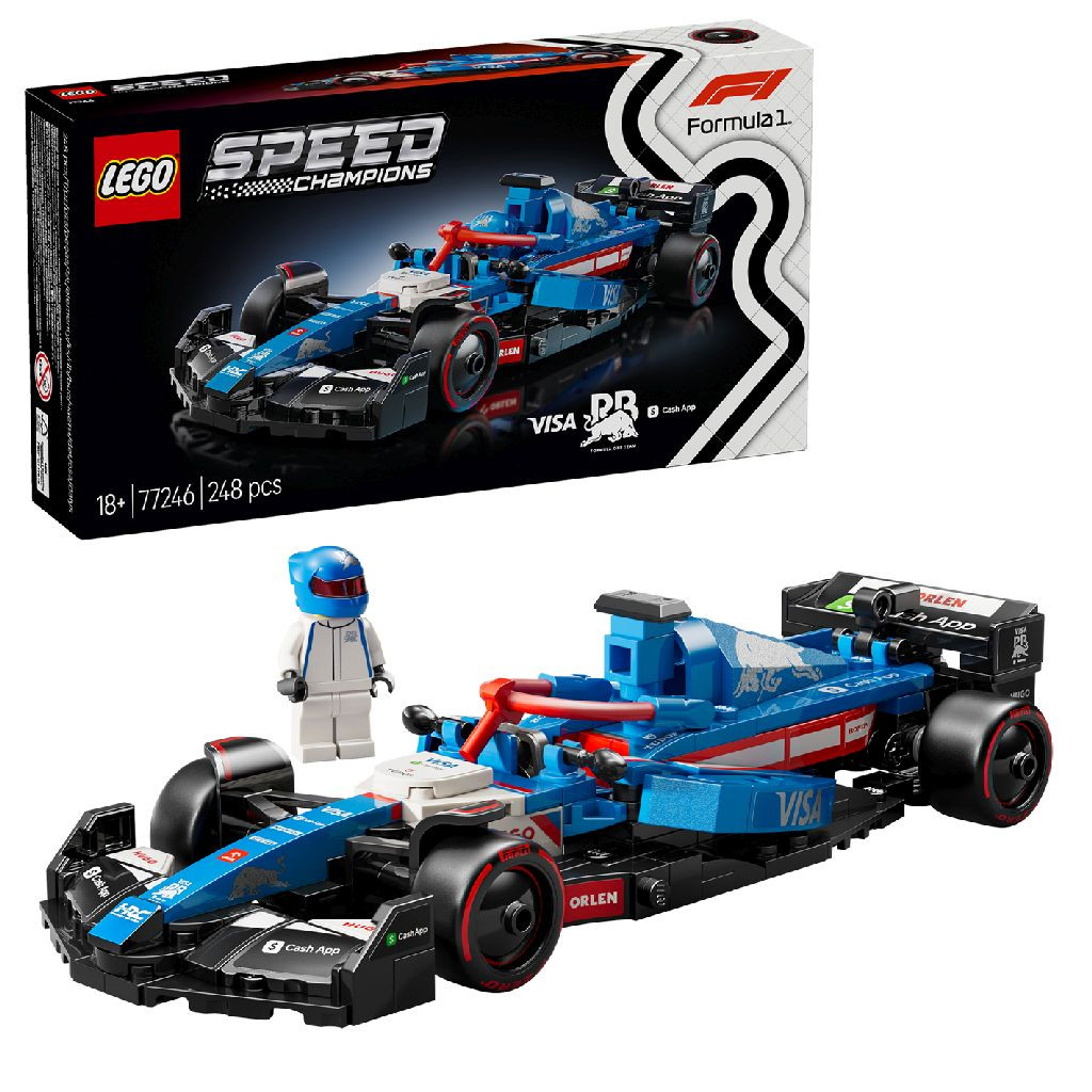 LEGO 77246 Speed Champions - Visa Cash App RB VCARB 01 F1® racewagen