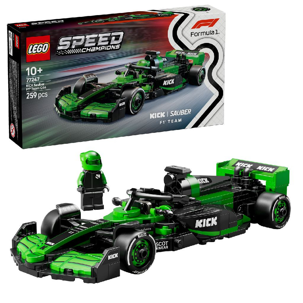LEGO 77247 Speed Champions - KICK Sauber F1® Team C44 racewagen