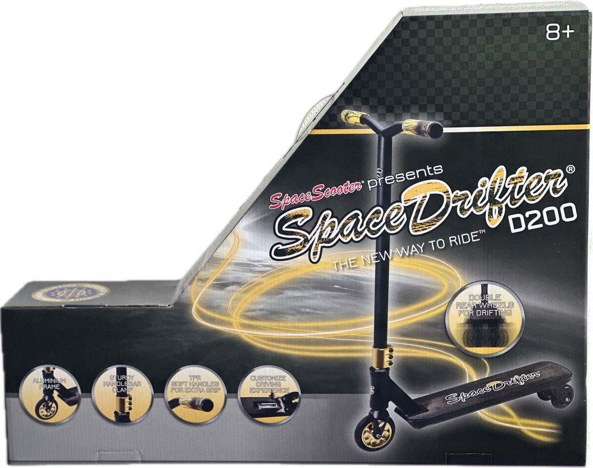 Space Scooter Space Drifter D200 - Stuntstep met drift functie