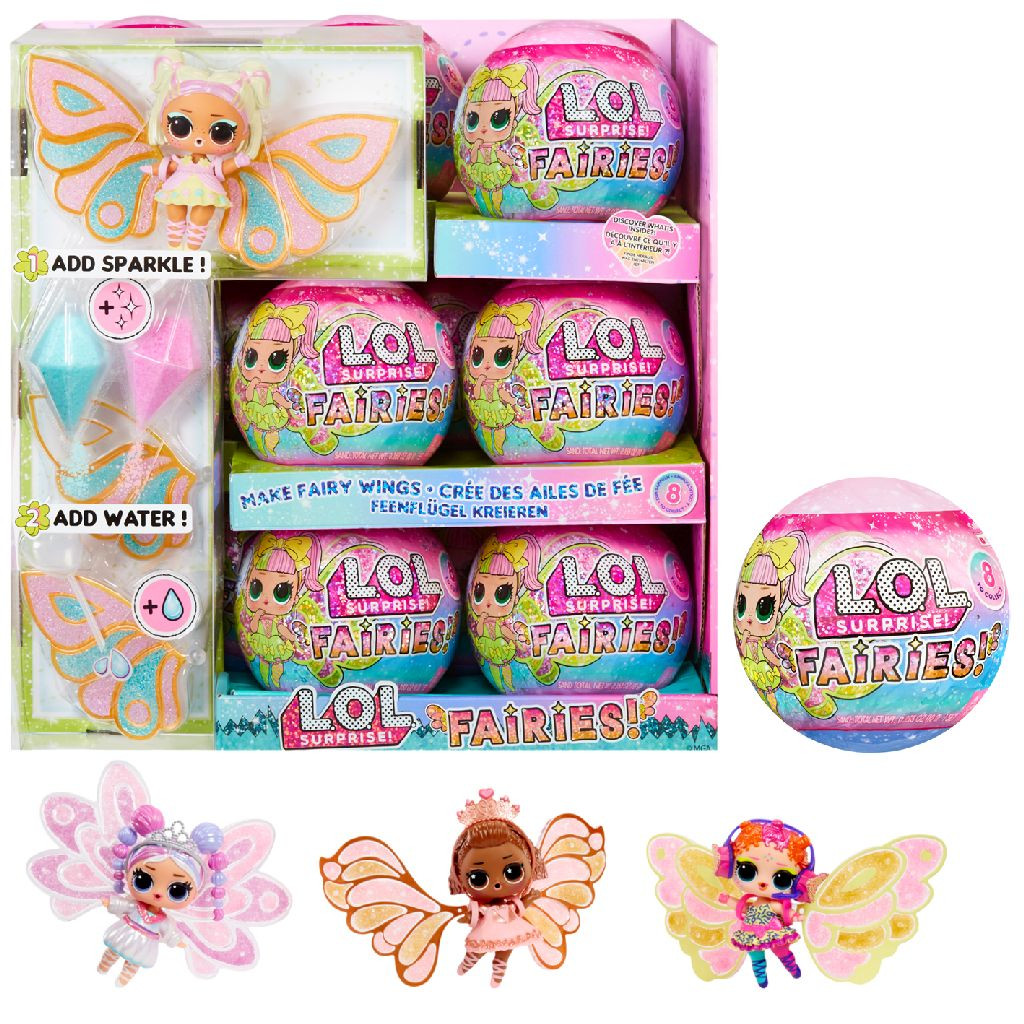 L.O.L. Surprise! Fairy Tots - 8 varianten - Assortiment - Prijs per Stuk