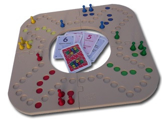 Keezbord Keezenspel - Bordspel - Kunststof - 4 Personen