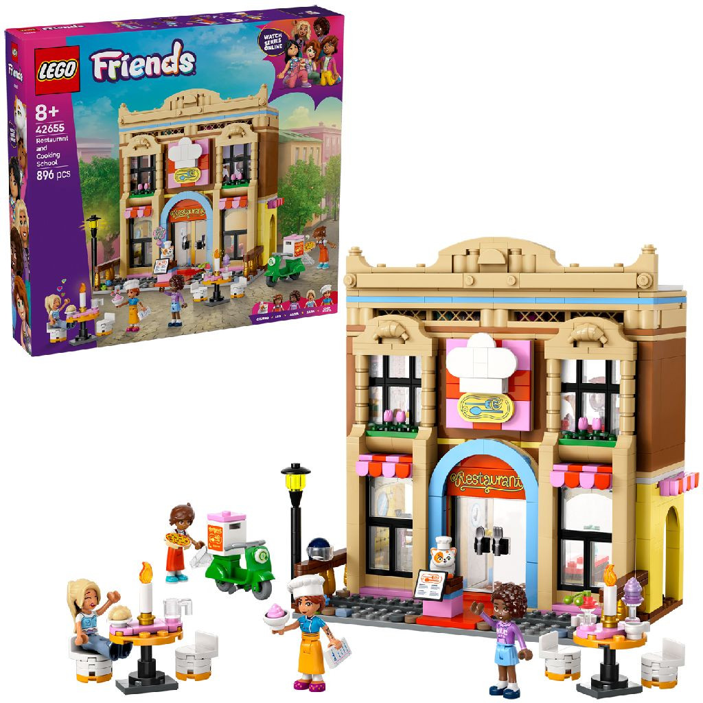 Lego 42655 Friends Restaurant En Kookschool
