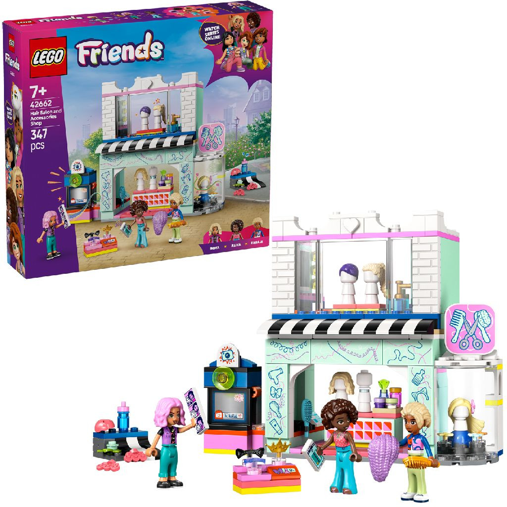 Lego 42662 Friends Kapsalon En Accessoirewinkel