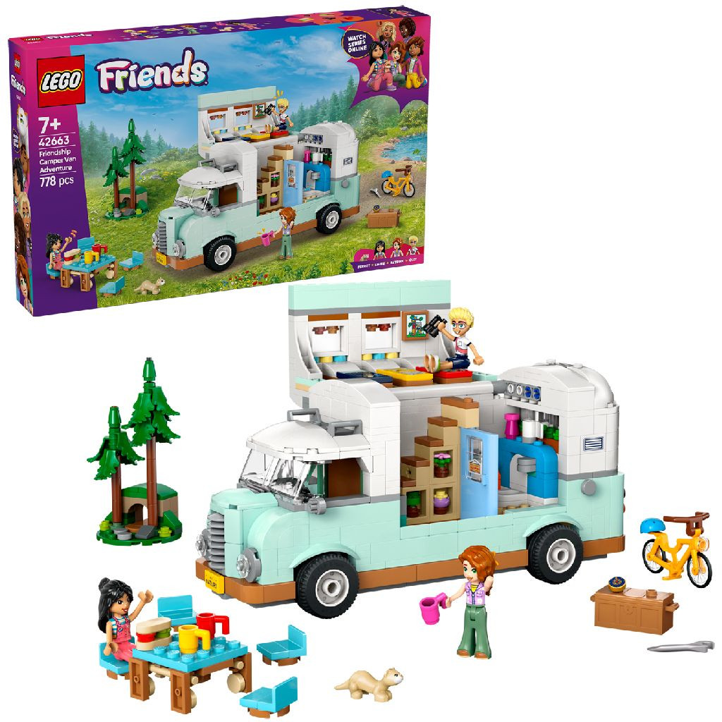 Lego 42663 Friends Camperavontuur Met Vrienden