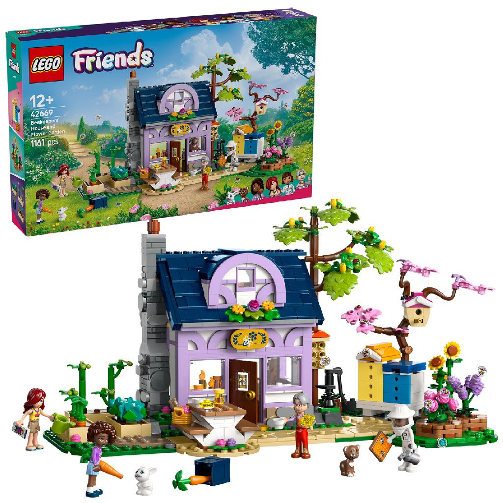 LEGO 42669 Friends Imkershuis en Bloementuin