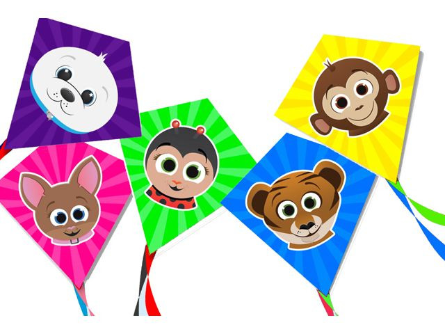 Vlieger Junior Skyfriends - Prijs per Stuk