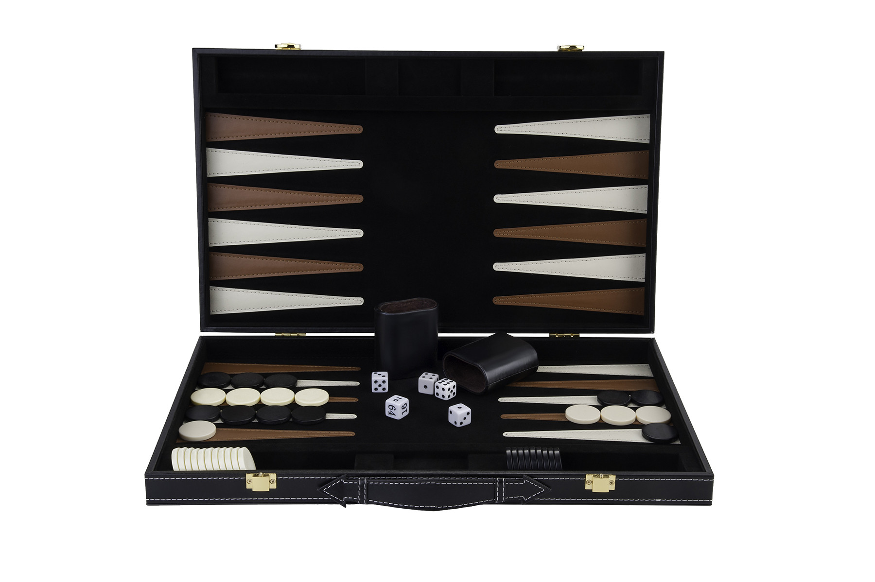 Longfield Backgammon - 18 Inch - Koffer - Bordspel