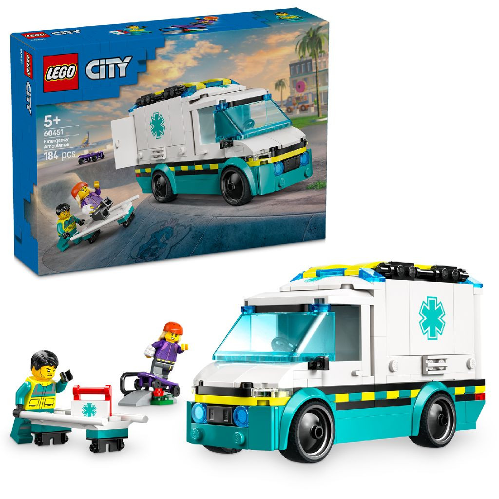 Lego 60451 City Great Vehicles Ambulance