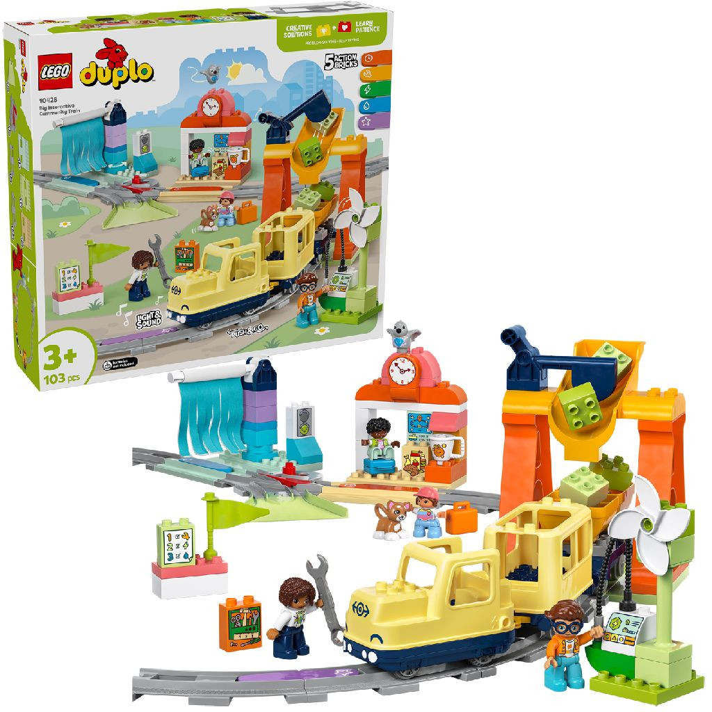 Lego 10428 Duplo Town Interactieve Buurttrein