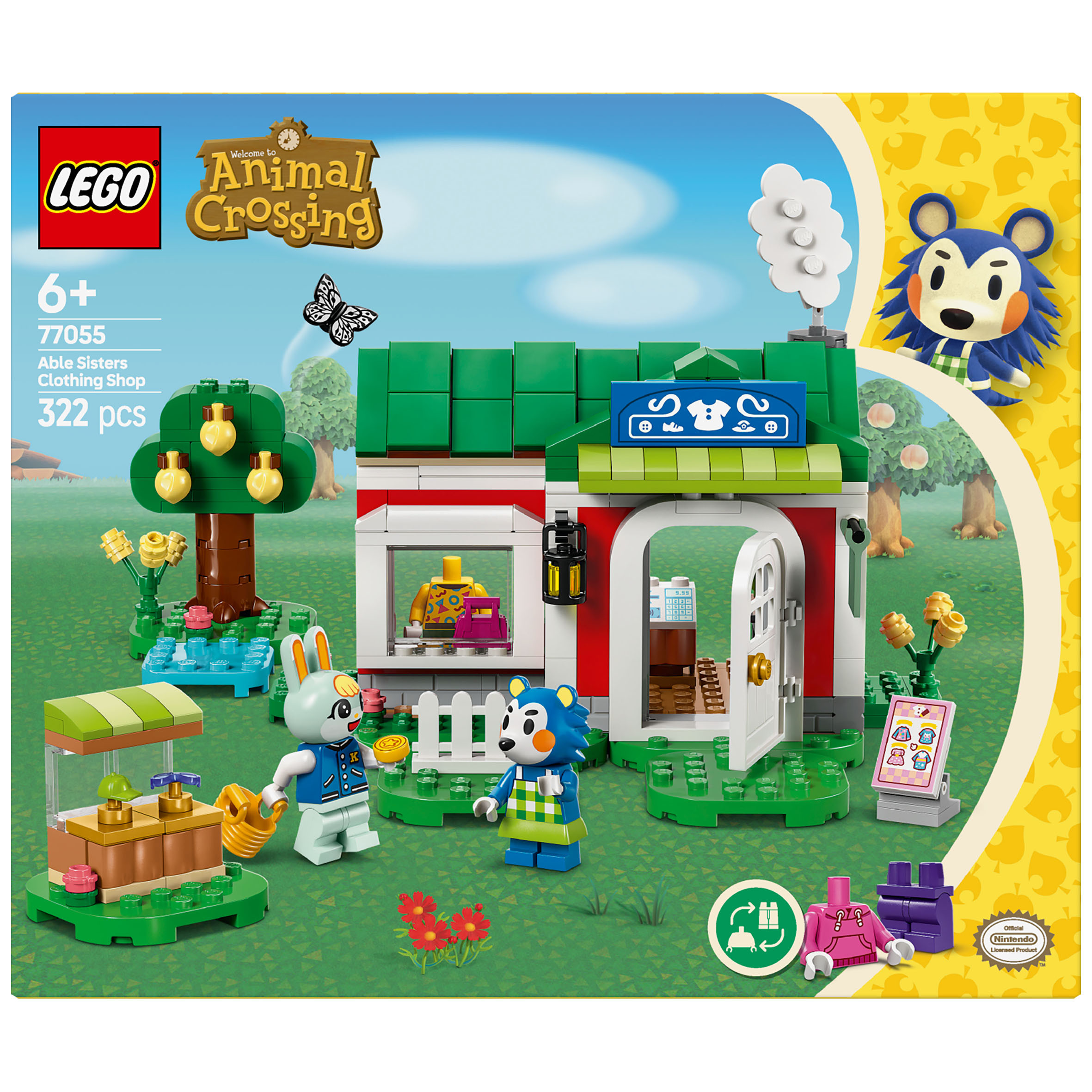 LEGO 77055 Animal Crossing - Kleermakerij zusjes Able