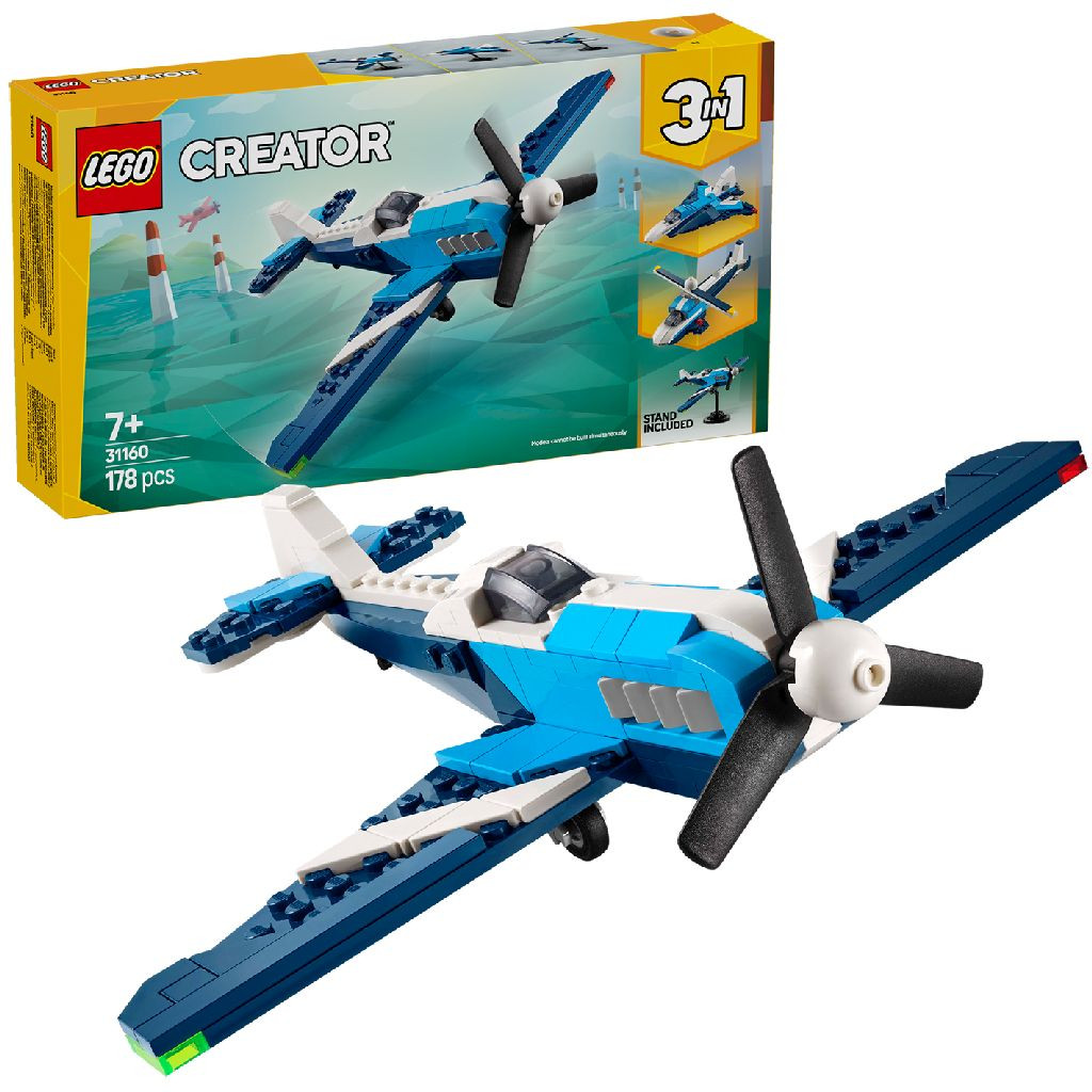 LEGO 31160 Creator - Luchtvaart Racevliegtuig