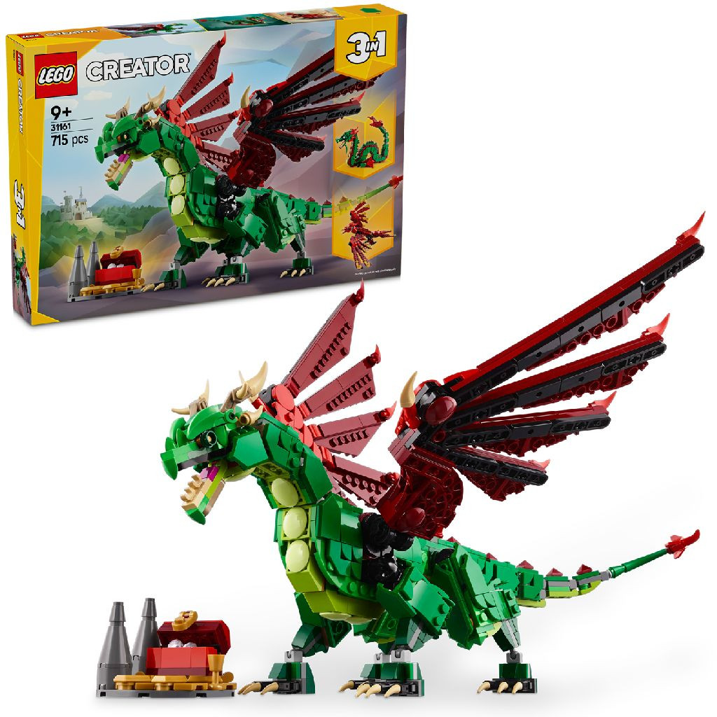 LEGO 31161 Creator - Middeleeuwse Draak