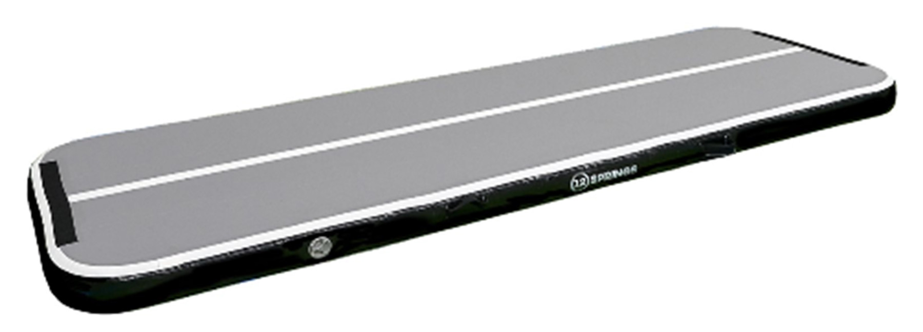 12SPRINGS Airtrack Comfort 500 x 150 x 15 cm - Zwart