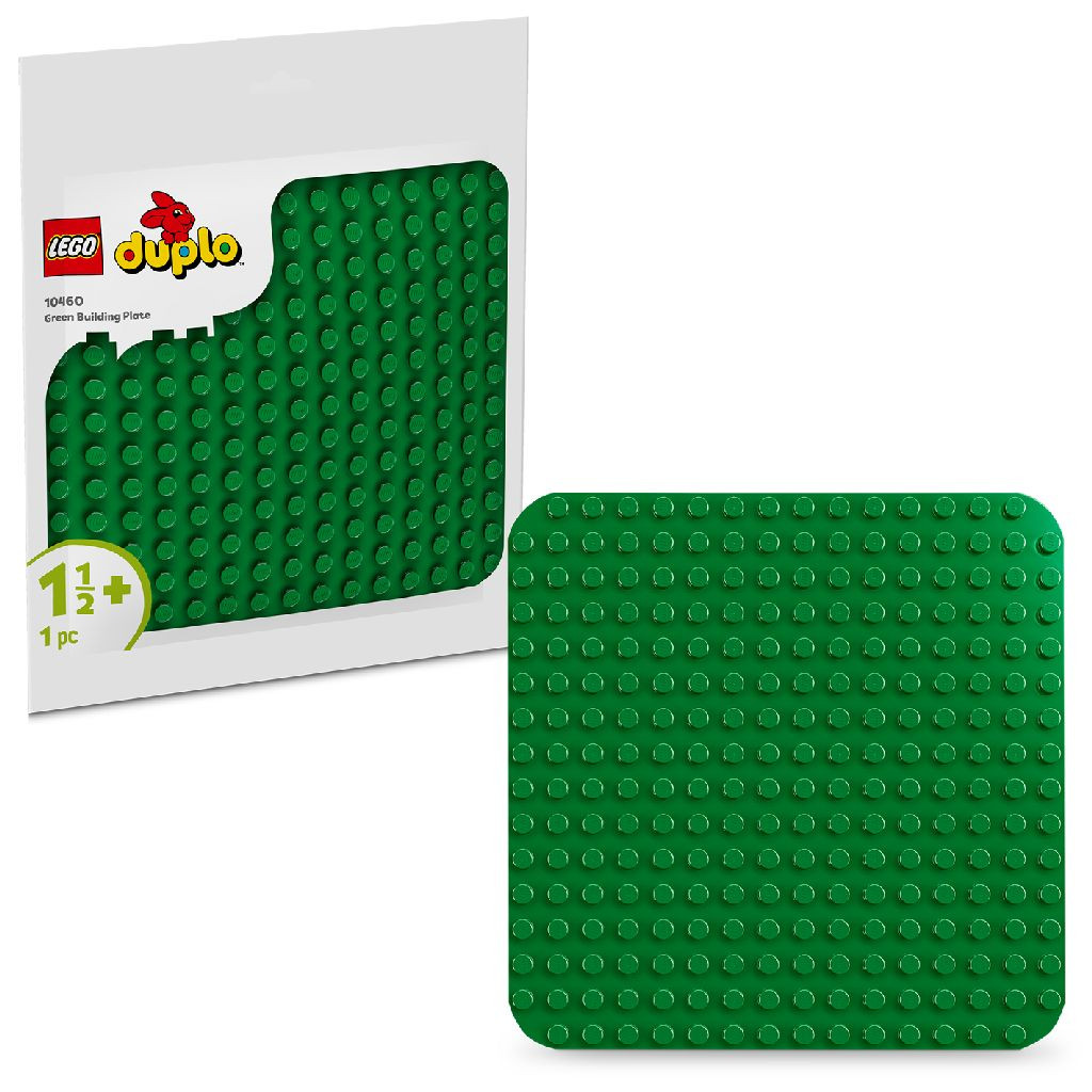 Lego 10460 Duplo Green Building Plate