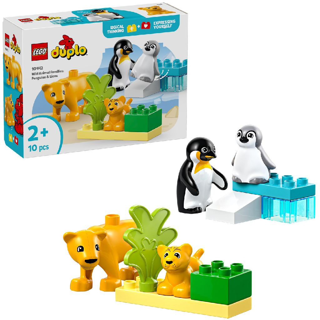 Lego 10442 Duplo Wilde Dieren Pinguins En Leeuwen
