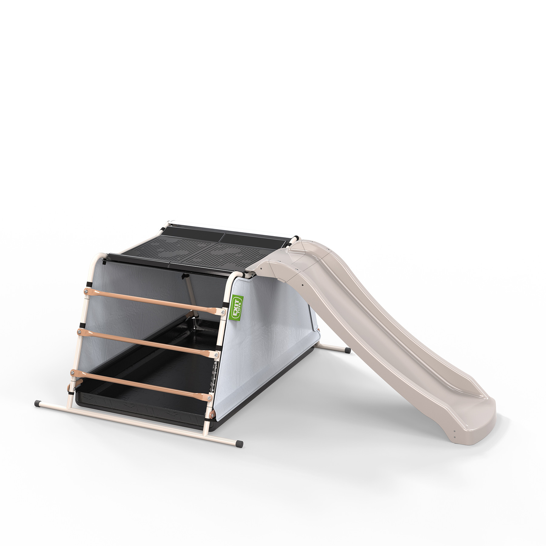 EXIT My First Glijbaan en Speeltent - 178 x 64 x 116 cm - Pastel