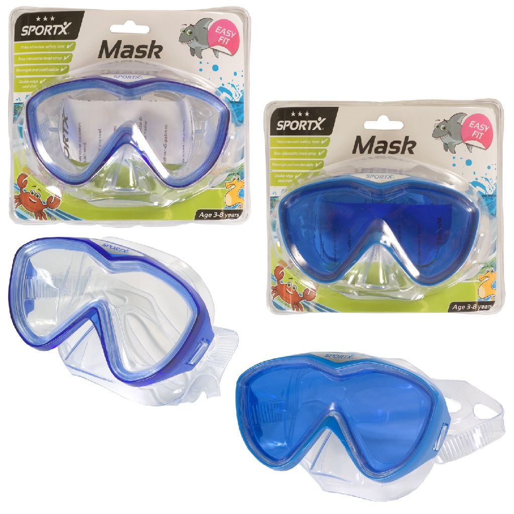 SportX Kids Zwemmasker Comfort - Prijs per Stuk