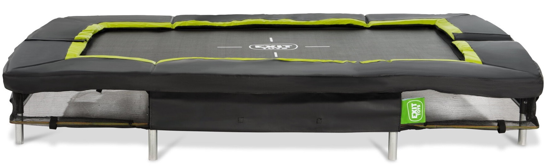 EXIT Trampoline Silhouette - Inground - 214 x 153 cm - Zwart