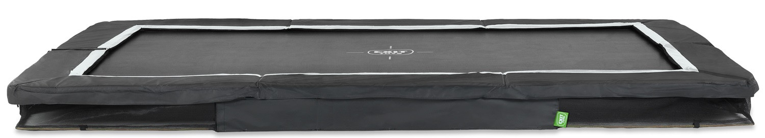 EXIT Trampoline Silhouette - Inground - 305 x 214 cm - Zwart / Wit - Limited Edition