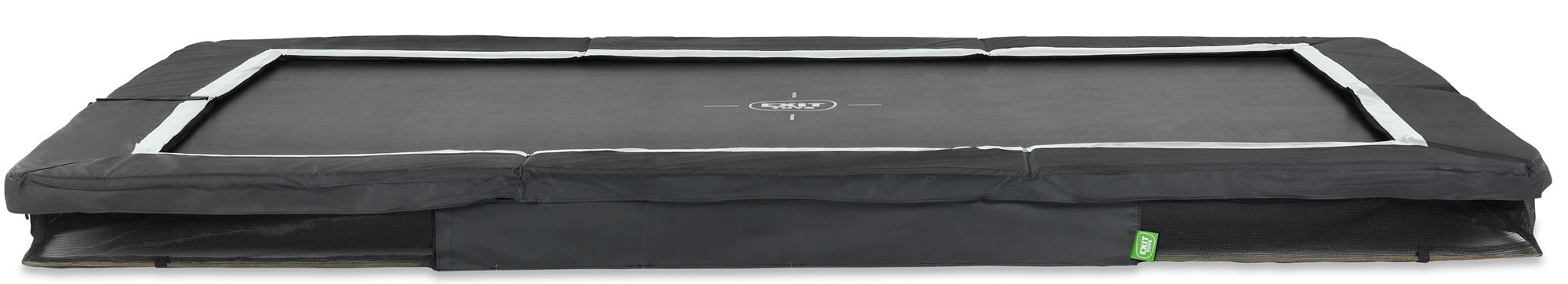 EXIT Trampoline Silhouette - Inground - 366 x 244 cm - Zwart / Wit - Limited Edition