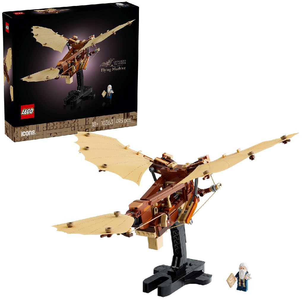 Lego 10363 Icons Vliegmachine Leonardo Da Vinci