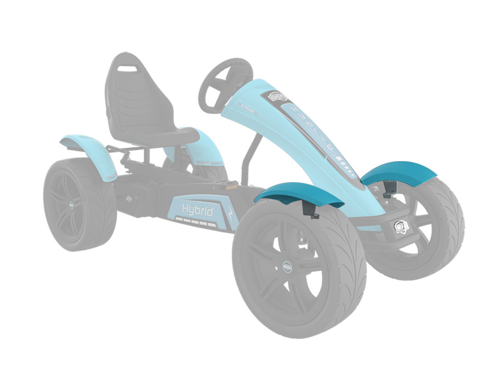 BERG Skelter XL Frame - Voorspatborden Hybrid