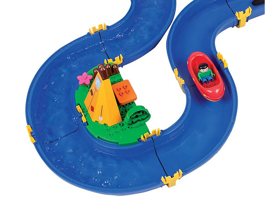 BIG Waterplay Onderdeel - Aanvulling Colorado Waterbaan - Tipi Tent x2