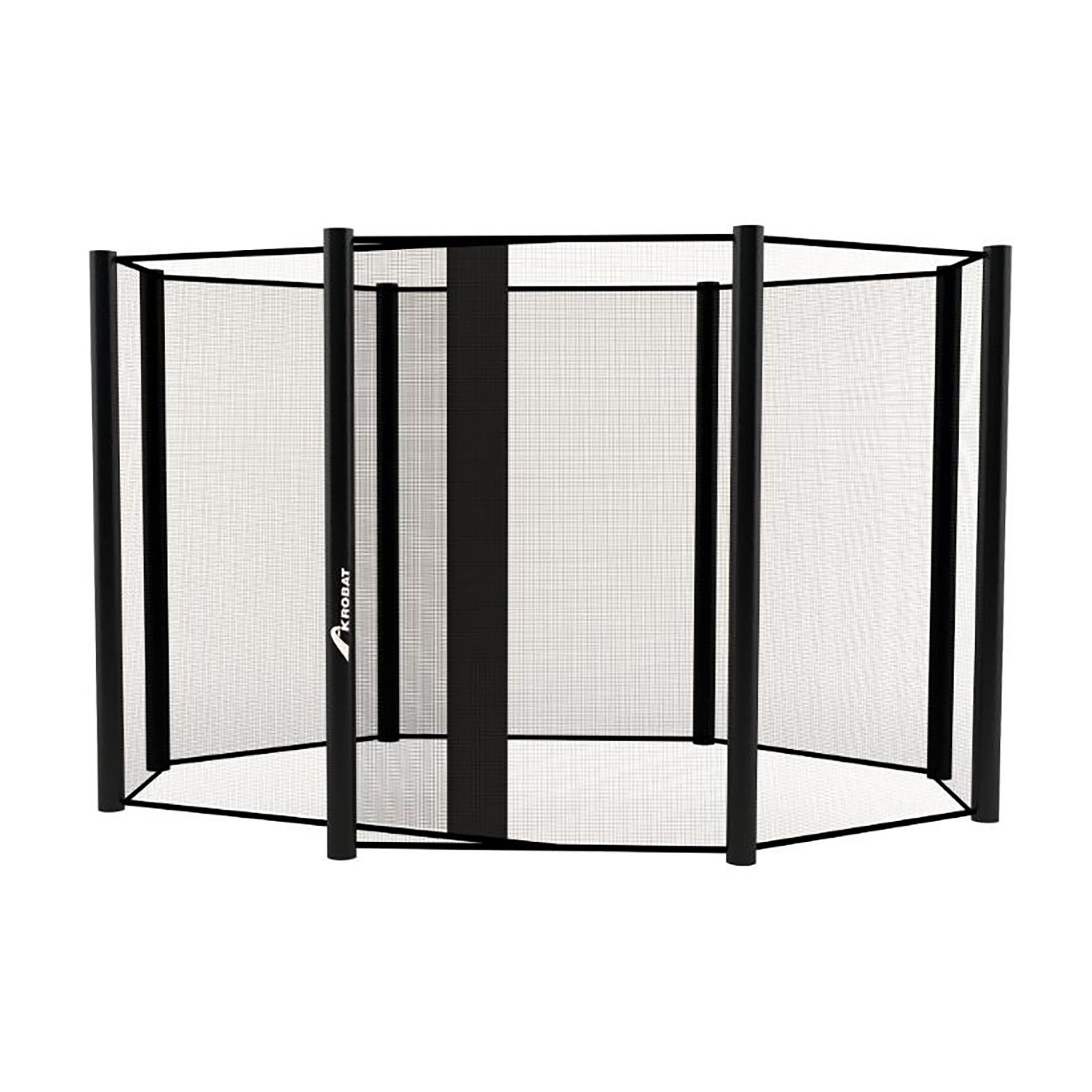 Akrobat Veiligheidsnet met Sluis - voor Primus en Orbit - 520 x 305 cm - Zwart