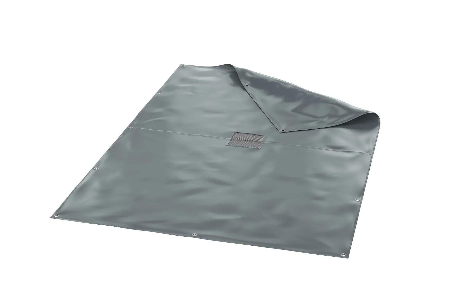 Akrobat Trampoline Afdekhoes XCITYX - Flat to the Ground - 520 x 365 cm - Zwart