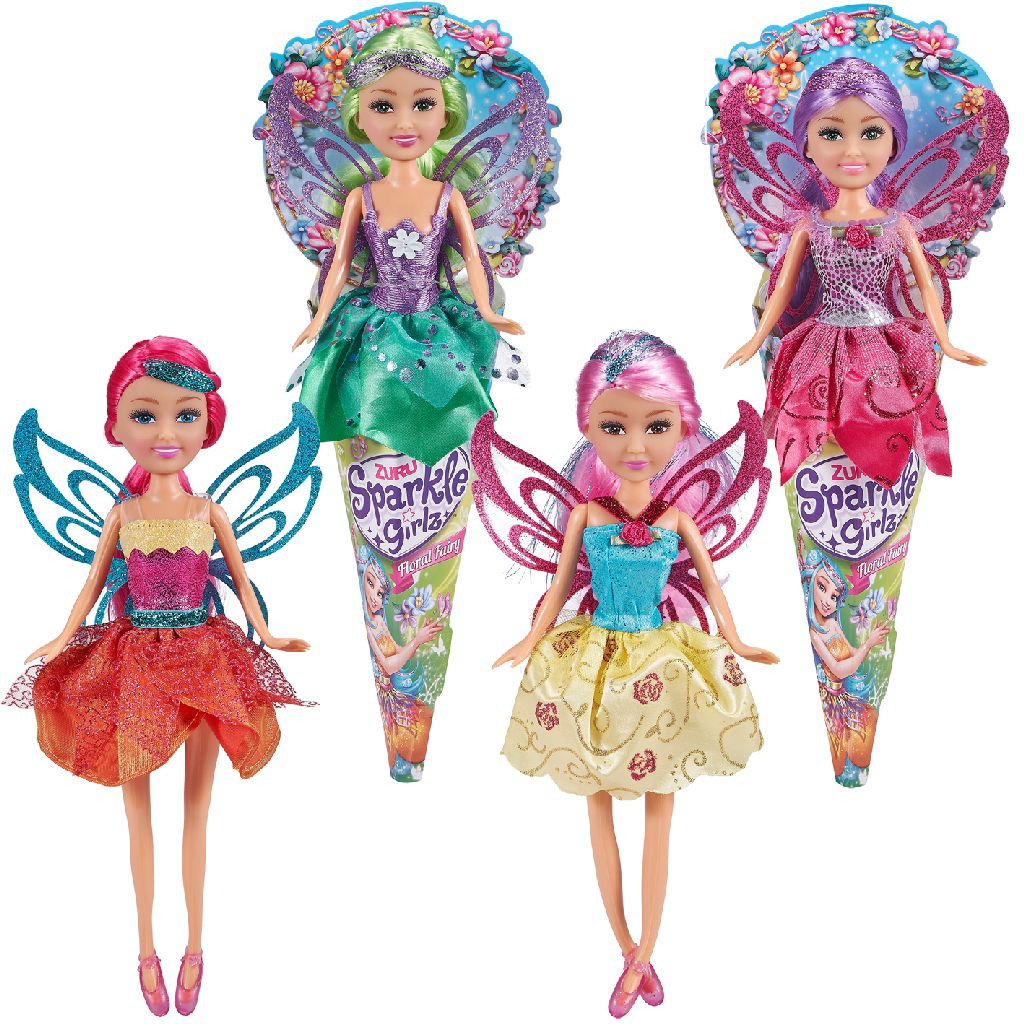 Sparkle Girlz Floral Fairy - Modepop - Prijs per Stuk