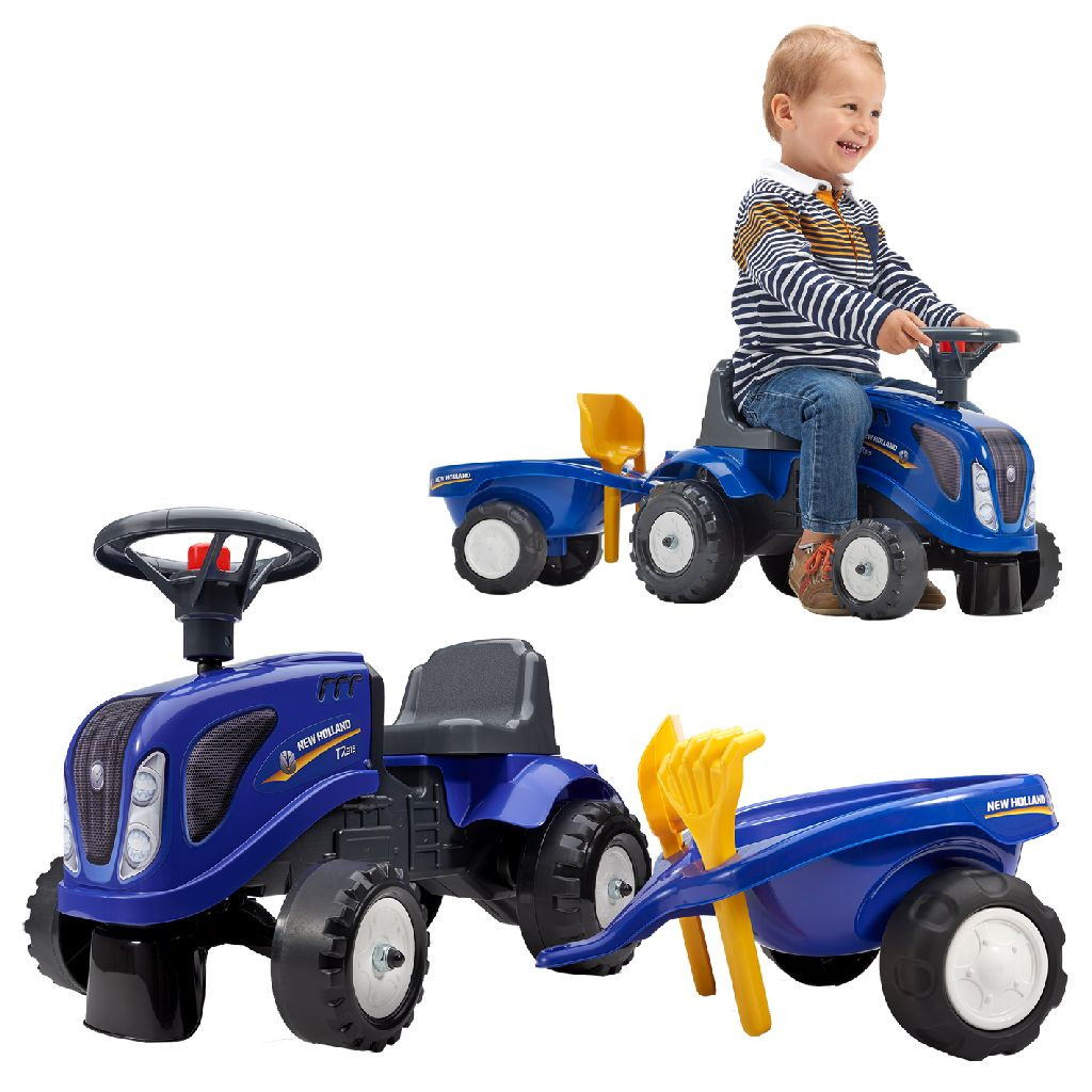 Falk New Holland Looptractor - Blauw
