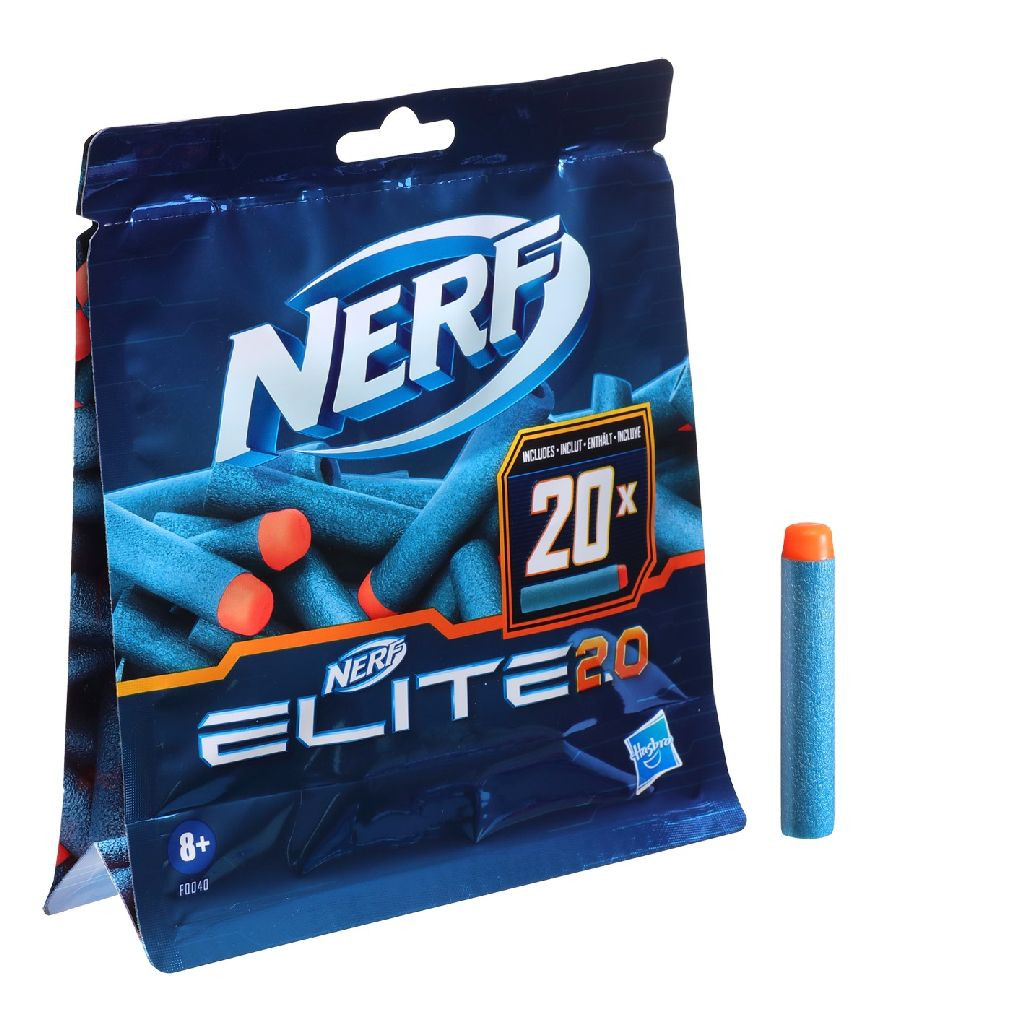 NERF Elite 2.0 Dart Refill - 20 Stuks