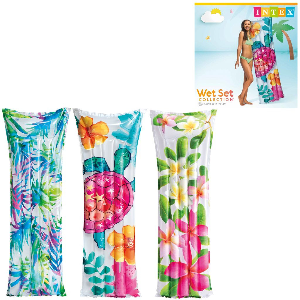 Intex Luchtbed Flower - 183 x 69 cm - Prijs per Stuk