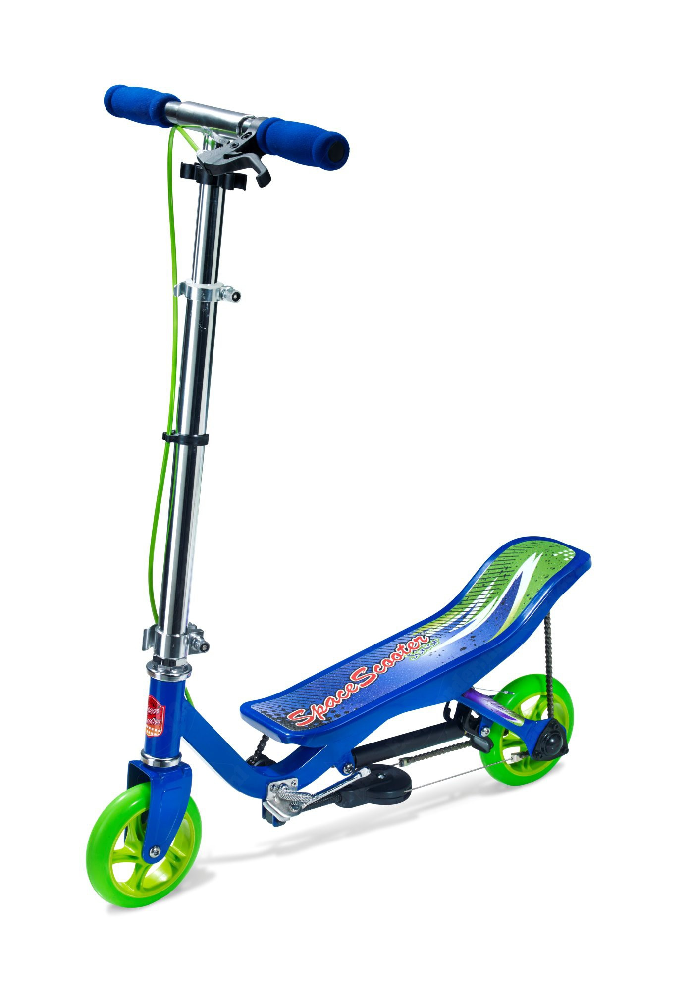 Space Scooter Junior X360 - Blauw / Groen 
