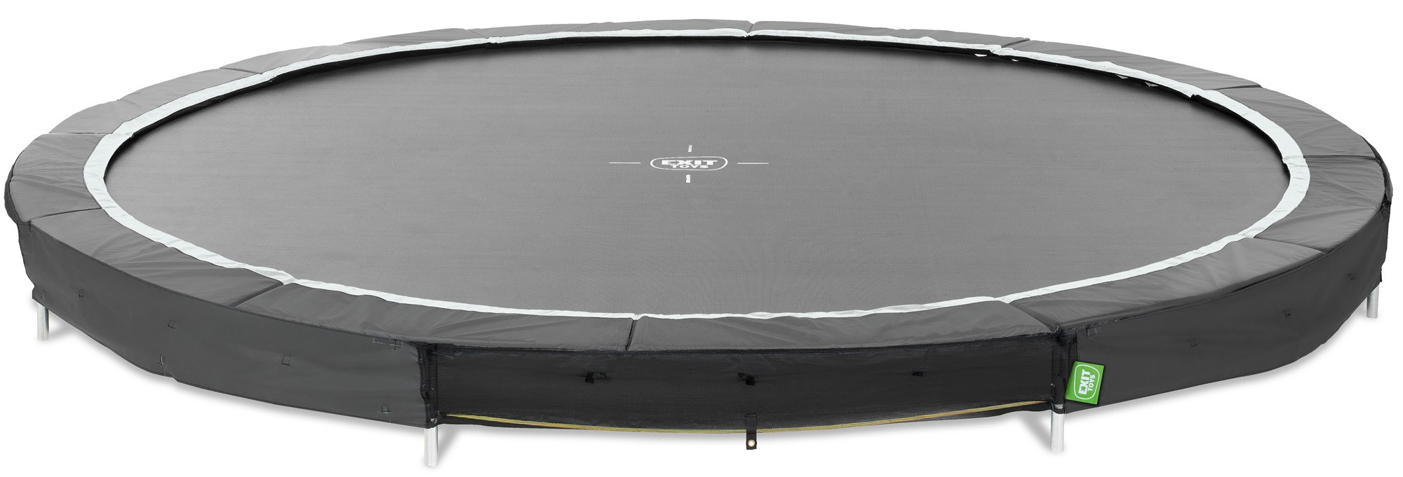 EXIT Trampoline Silhouette - Inground - ø 427 cm - Zwart / Wit - Limited Edition
