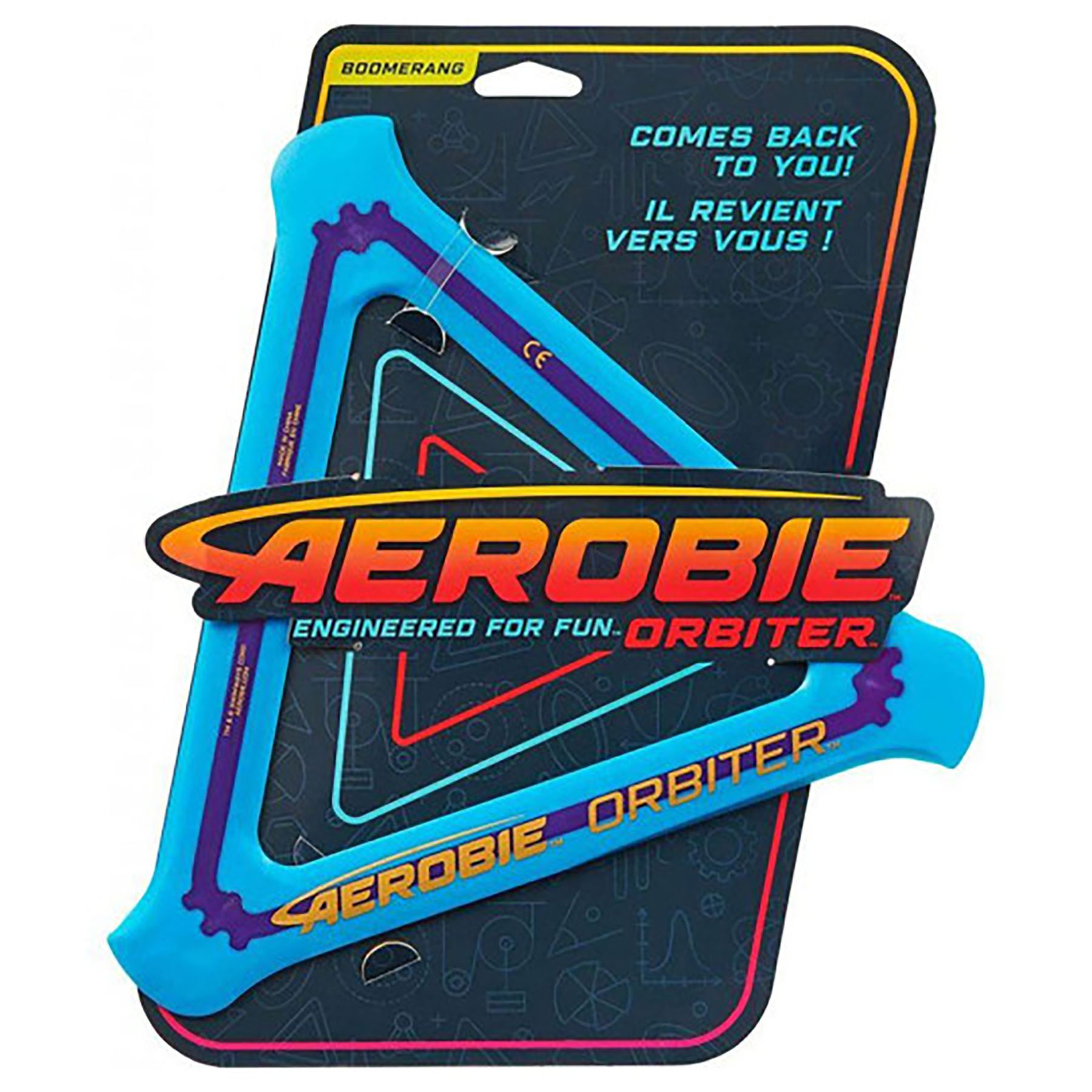 Aerobie Orbiter Boomerang - Blauw