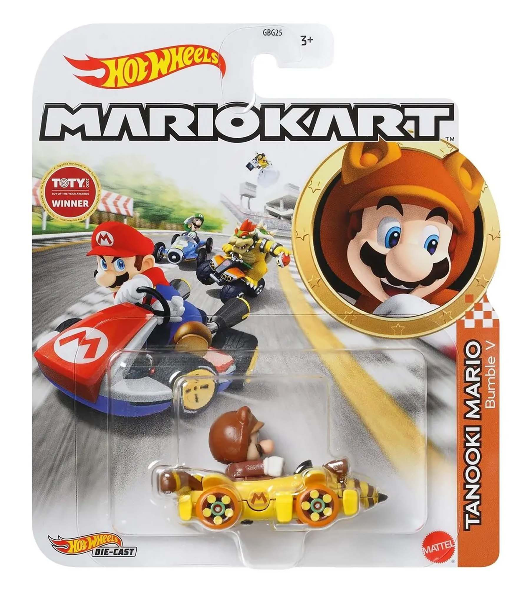 Hot Wheels Mario Kart - Tanooki Mario