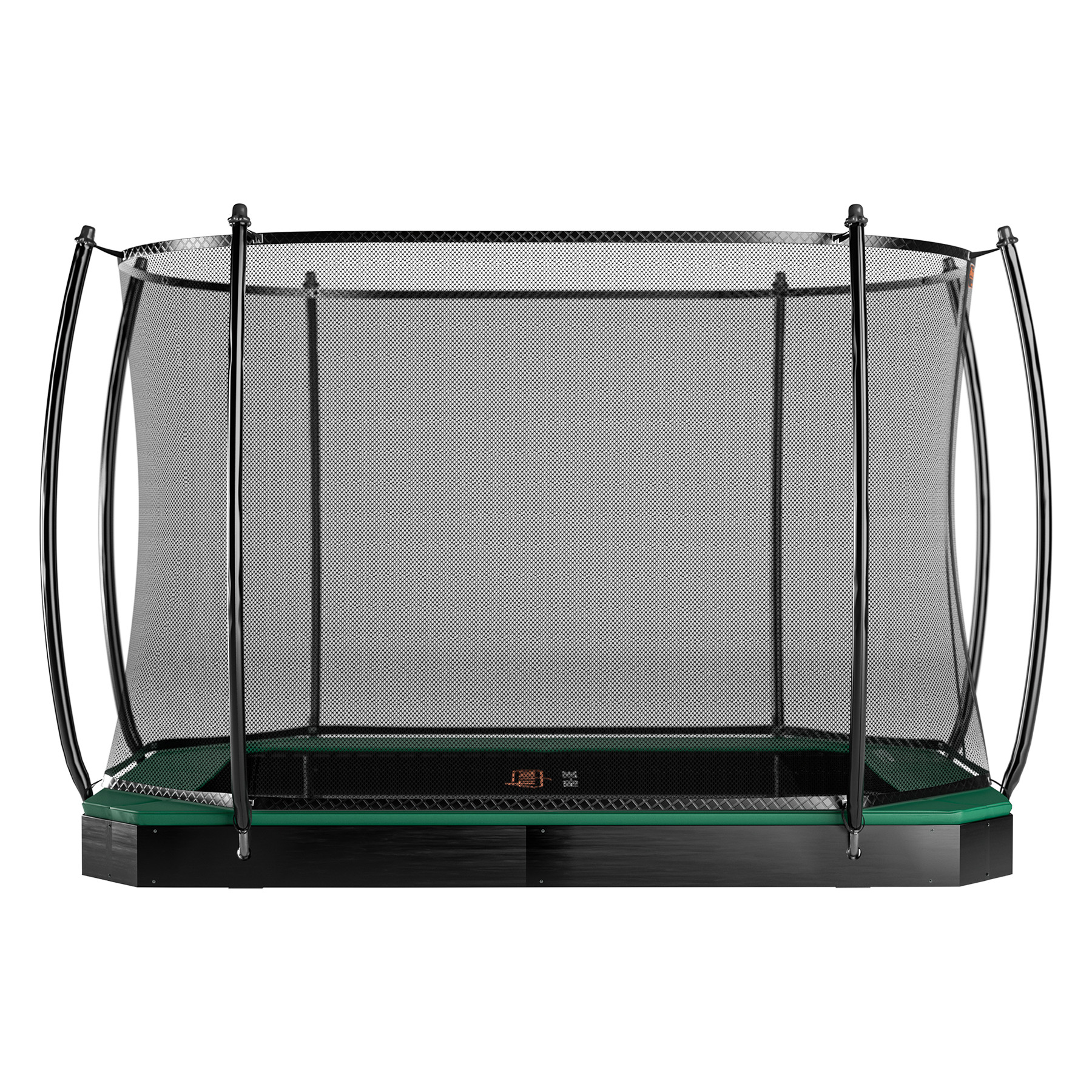 Avyna Pro-Line Flatlevel Trampoline met Veiligheidsnet - 340 x 240 cm (234) - Groen