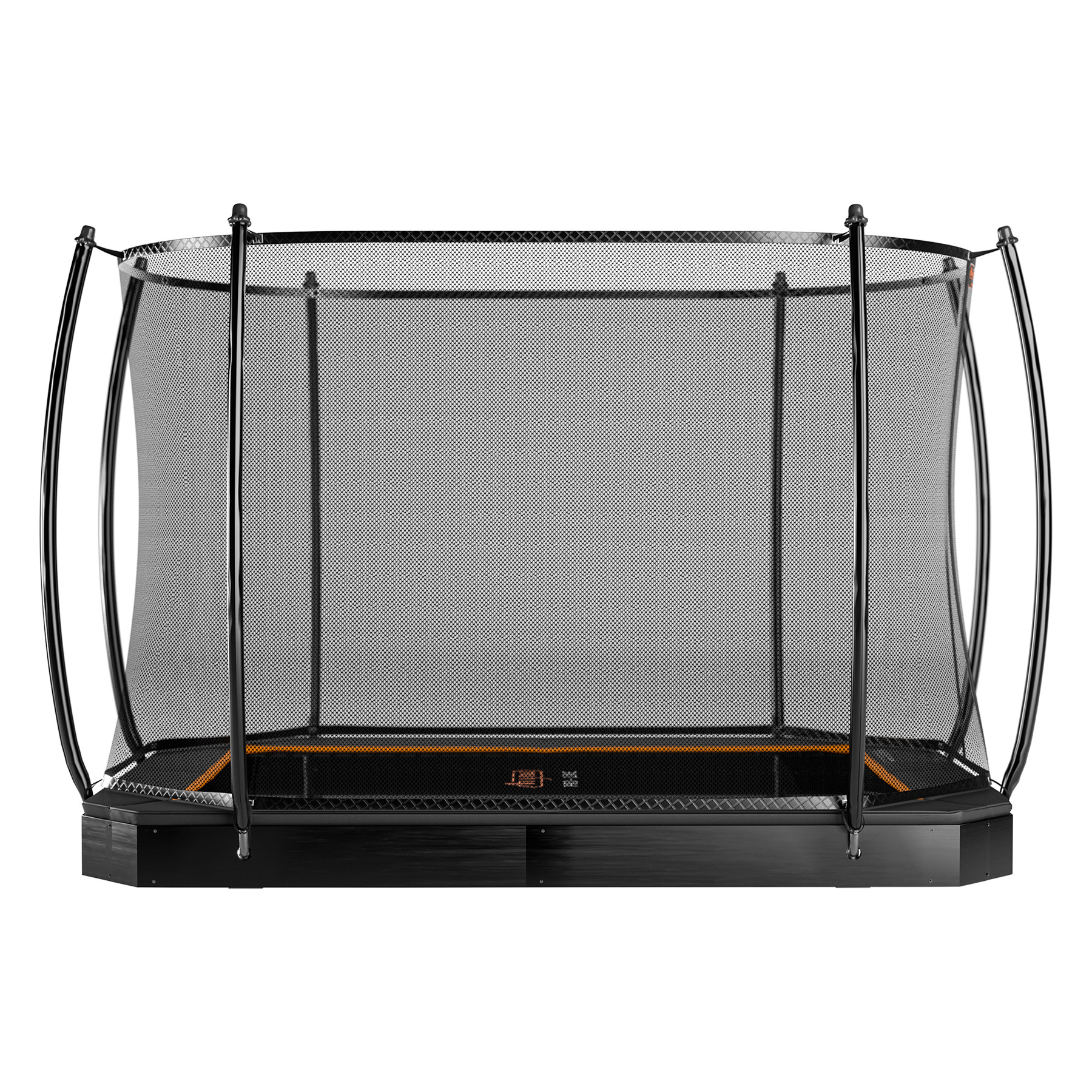 Avyna Pro-Line Flatlevel Trampoline met Veiligheidsnet - 340 x 240 cm (234) - Zwart 