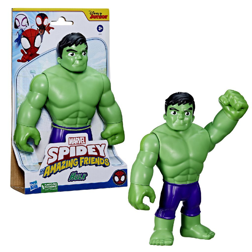 Marvel Spidey and his Amazing Friends Supersized Hulk - Speelfiguur