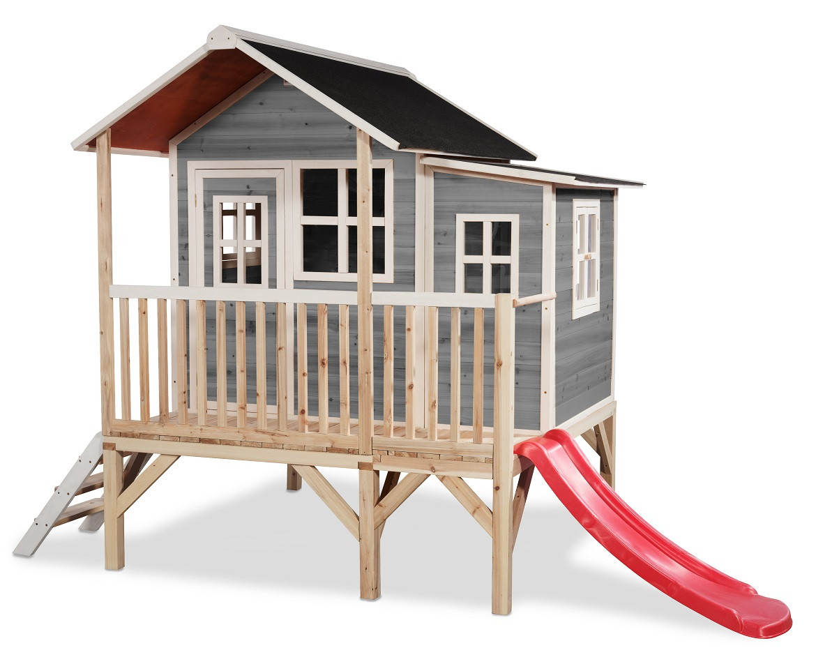 EXIT Loft 350 - Houten Speelhuis - Grijs