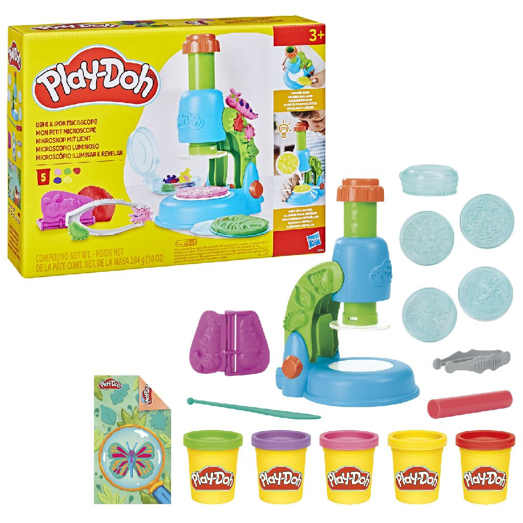 Play-Doh Microscope - met Lampje - Speelklei