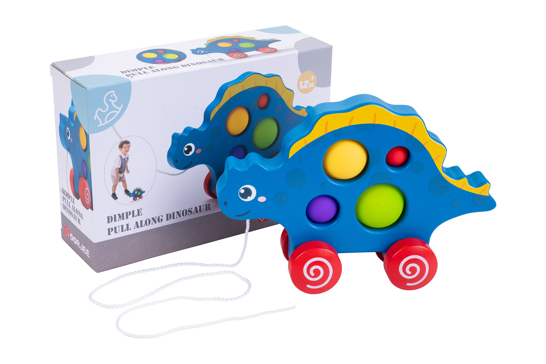 Dorjee Trekfiguur Dino - 28 x 11 x 18 cm