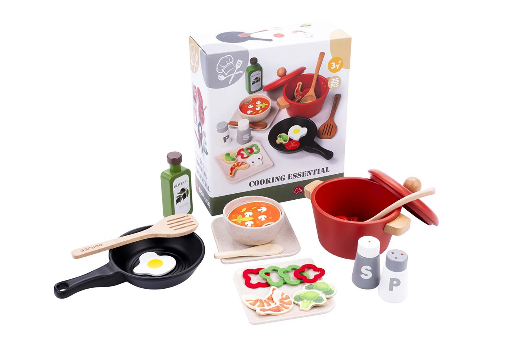 Dorjee Kook set - Hout