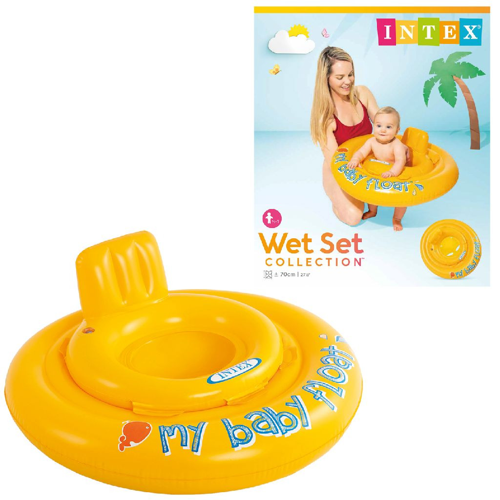 INTEX Drijfband My Baby Float - 70 cm - tot 11 kg - Zwemtrainer 
