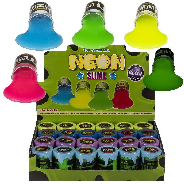 Neon Slime - Assortiment - Prijs per Stuk