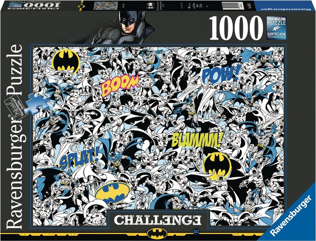 Ravensburger Puzzel - Batman Challenge - 1000 Stukjes