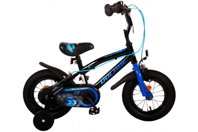 Volare Super GT Kinderfiets - 12 inch - Blauw - Twee handremmen