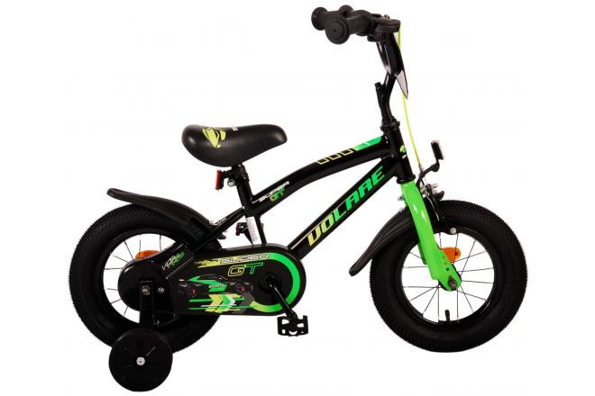 Volare Super GT Kinderfiets - 12 inch - Groen