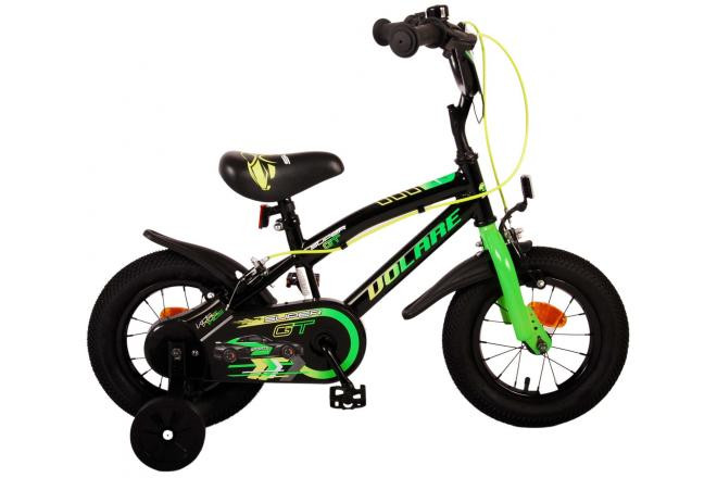 Volare Super GT Kinderfiets - 12 inch - Groen - Twee handremmen